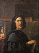 Nicolas Poussin Self Portrait 02 Sweden oil painting artist